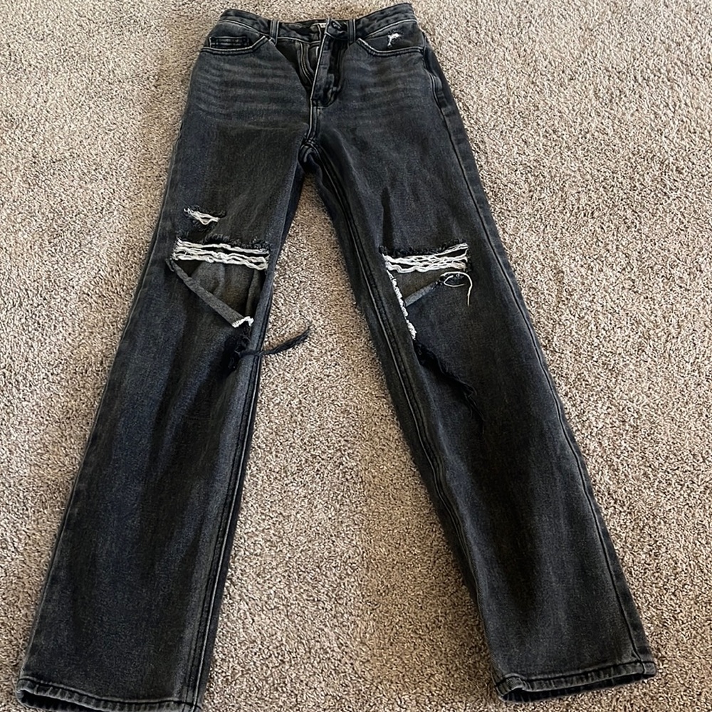 Pacsun black ripped 90’s Boyfriend jeans